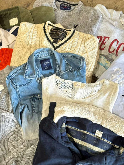 Abercrombie, Hollister, Aeropostale and American Eagle