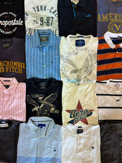 Abercrombie, Hollister, Aeropostale and American Eagle