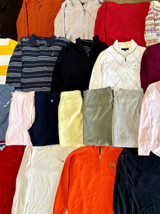 Polo, Tommy Hilfiger and Nautica